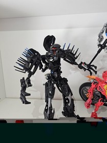 LEGO 7145 Hero Factory Von Nebula AND 7158 Furno Bike 99% complete