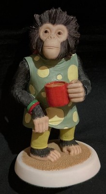 PG015 SAMANTHA TIPPS Brooke Bond Robert Harrop PG Tips Tee Schimpanse Affe Figur