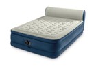 Intex 64459WW Queen Headboard Airbed Mattress with Built-in Pump