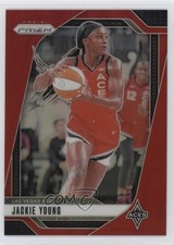 2024 Panini Prizm WNBA Red Prizm 163/299 Jackie Young #1 ob9