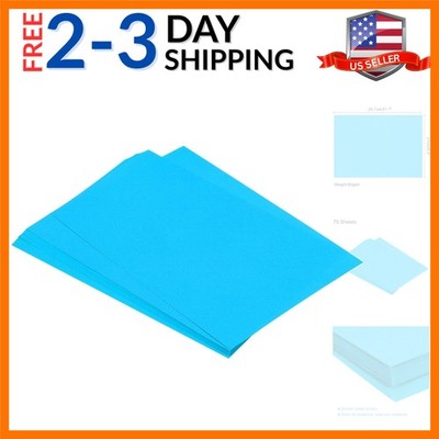 75 Sheets Colored Print Copy Paper 8.3'' x 11.7'' Origami Paper Printer Paper 8...