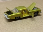 Vintage 1963 Corgi Toys Ghia L6.4 w/ Chrysler V8 Engine #241 Gold