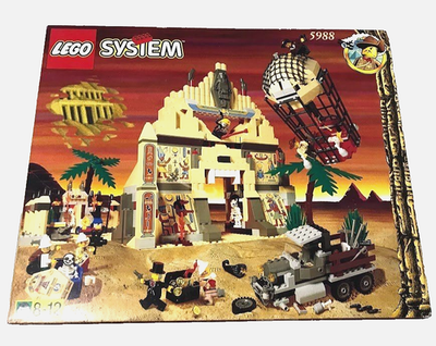 LEGO 5988 The Temple of Anubis Adventurers Desert 1998 New Sealed