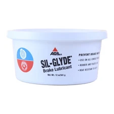 AGS Automotive Solutions SIL-Glyde 12 oz Tub Silicone Based Brake Assembly