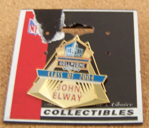 Denver Broncos John Elway 2004 Hall of Fame pin Class of 2004 NFL