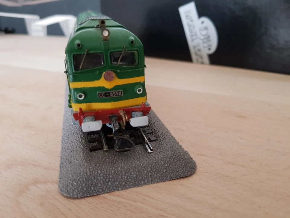 DJH - MODEL LOC0 - HO LOCO DIESEL CC 65500 - SNCF Modèle monté - EN BO - Photo 3/4