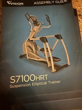 S7100 Hrt Vision Fitness S7100 Elliptical Vision Fitness Elliptical