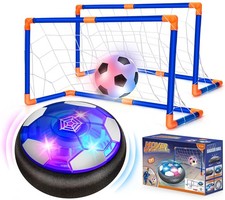 Hover Soccer Ball Set with 2 Goals, Indoor Toys for Boys Age 6-8, Kids Soccer...