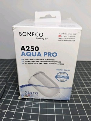 Genuine Boneco A250 Aqua Pro Humidifier Water Filter Cartridge Claro Swiss