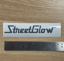 StreetGlow - Gloss Gray Logo Racing Drifting ...