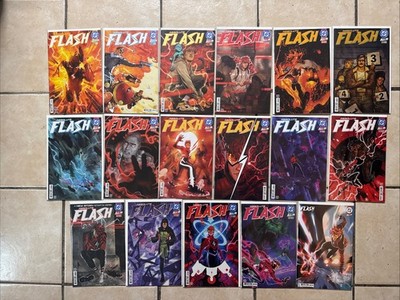 Absolute Flash 1 2 3 4 5 6 7 8 9 10 11 12 13 14 15 16 17b Complete Set DC Comics