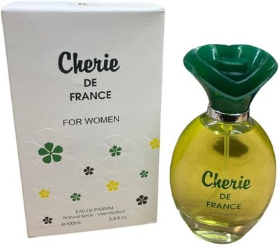 Cherie De France women Eau De Parfum, Natural Spray, Vaporisateur 100ml 3.4 oz 