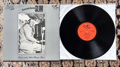 SUNNYLAND SLIM: classic early 1950s chicago blues FLYRIGHT 12'' LP 33 RPM UK