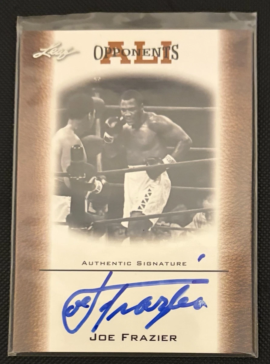 Leaf Boxing Original Autographed Sports Trading Cards