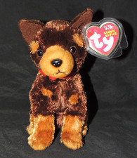 Original Ty Beanie Baby AMIGO Hund mit Tag Vitrinenst&uuml;ck