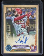 2019 Topps Gypsy Queen - Autographs Jose Martinez #GQA-JM (AU)