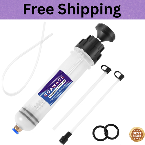 Fluid Extractor Pump, Manual Oil Extractor for Cars, ATVs & Lawn Mowers - Oil Tr - Picture 1 of 7