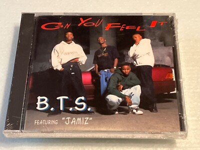 NEW SEALED] B.T.S. FEATURING JAMIZ - CAN YOU FEEL IT CD 1993 HIP