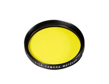Genuine Leica Yellow Color Filter E46 Black 13065