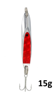 Jenzi  Phantom-F Fight 10-15-20g Blinker Silber-Rot
