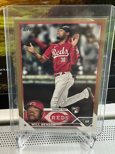 2023 Topps Series 2 - Will Benson #339 Gold 1149/2023 (RC)