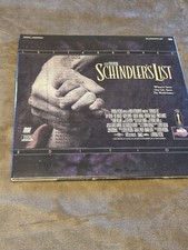 Schindler's List Letterbox Edition Laserdisc Liam Neeson Sealed Vintage