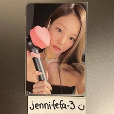 BLACKPINK JENNIE LIGHT STICK VER 2 PHOTOCARD BLINK LIGHTSTICK SELFIE w/ FREE GIF