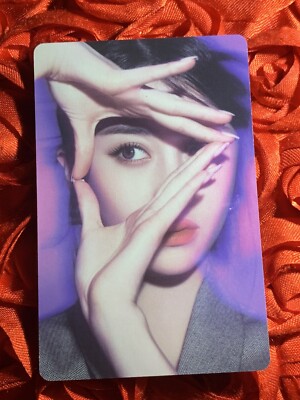 YUNJIN LE SSERAFIM FAIRY Edition Celeb K-pop Girl Photo Card Triangle