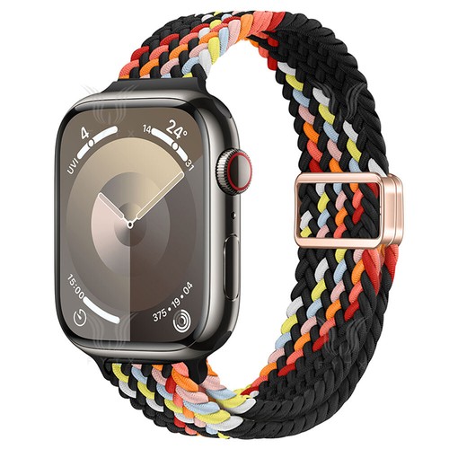 For Apple Watch Seiries 10 9 8 7 6 5 4 SE Slim Braided Magnetic Watch Band Strap - Picture 35 of 35