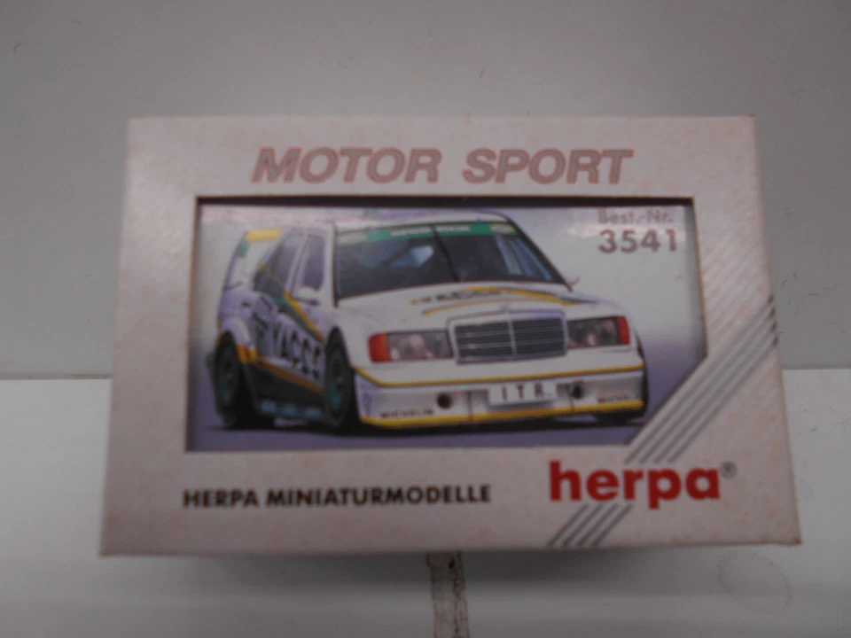 HERPA 1/87 - MERCEDES 190 E EVO II SERIE MOTOR SPORT -  HO - 3541 - Immagine 2 di 2