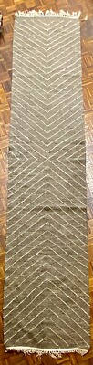 Moroccan Flatwoven Runner, ca. 20th Century 4ft x 15 ft