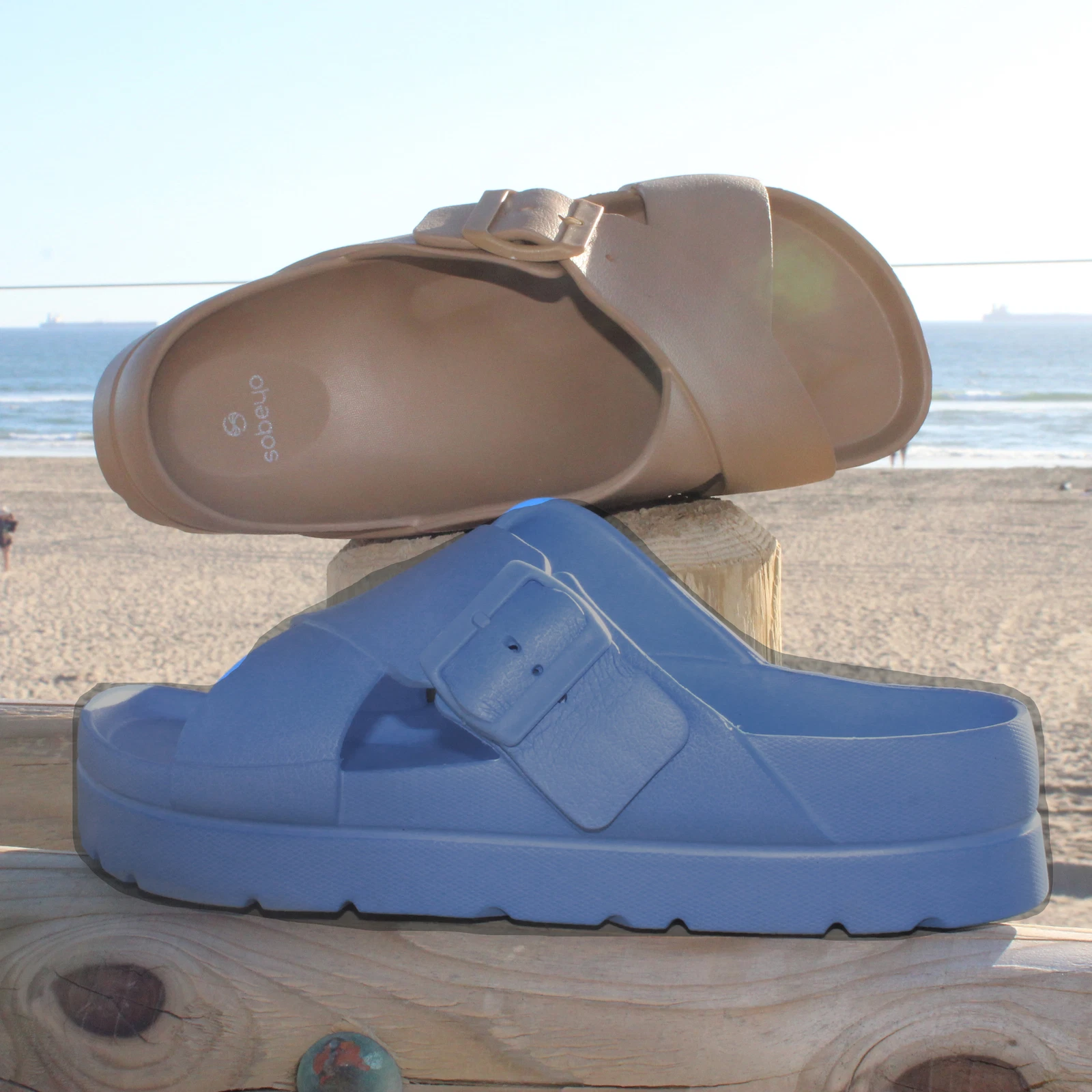 Women Platform Sandals Criss-Cross Slip On Buckle Light-Weight Flip Flops Slides
Opens in a new wind