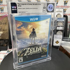 Legend of Zelda Breath Wild 7 seven error controllers Sealed VGA WATA NES Wii u