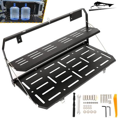 Tailgate Table For Jeep Wrangler JL 2018+ Foldable Rear Door Storage Cargo 80lbs