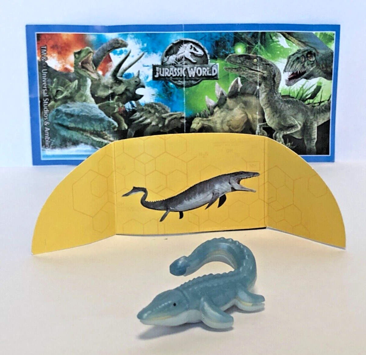 JURASSIC WORLD Kinder Surprise MOSASAURUS SE756a Dinosaur with