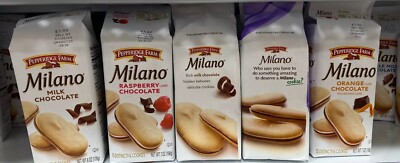 2 Packs Milano Raspberry Chocolate Etc Cookies,pick 2
