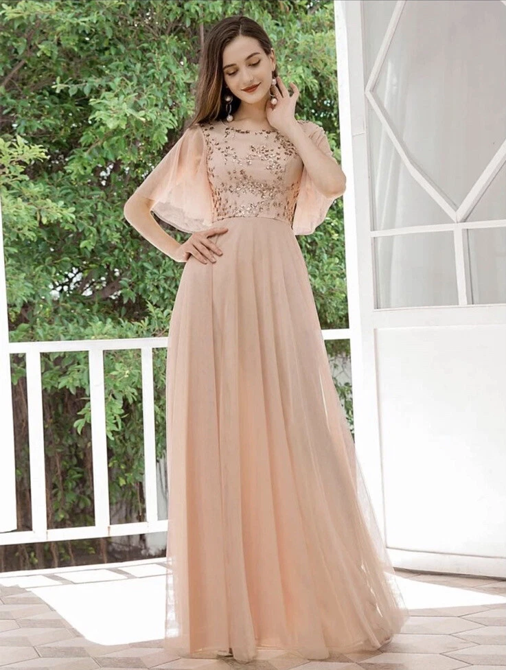 Mesh prom clearance dress