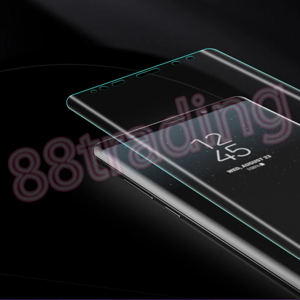 10 x CURVED FIT EDGE TO EDGE FULL SCREEN PROTECTOR FOR SAMSUNG GALAXY NOTE 8 - Image 2 of 4