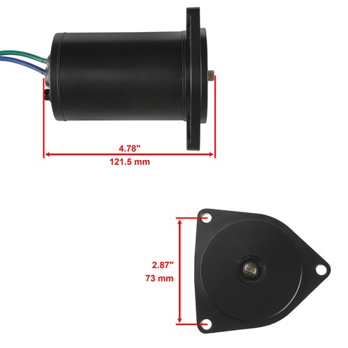 New Tilt Trim Motor fits Yamaha 50HP 55HP 75HP 85HP 90HP 1992-06 6H1-43880-02-00 - Foto 4 di 10