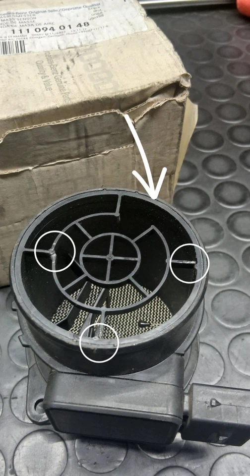 DEBIMETRO PER MERCEDES CLK Cabrio W208 A1110940148 benzina 2300 (97>03) - Immagine 3 di 4