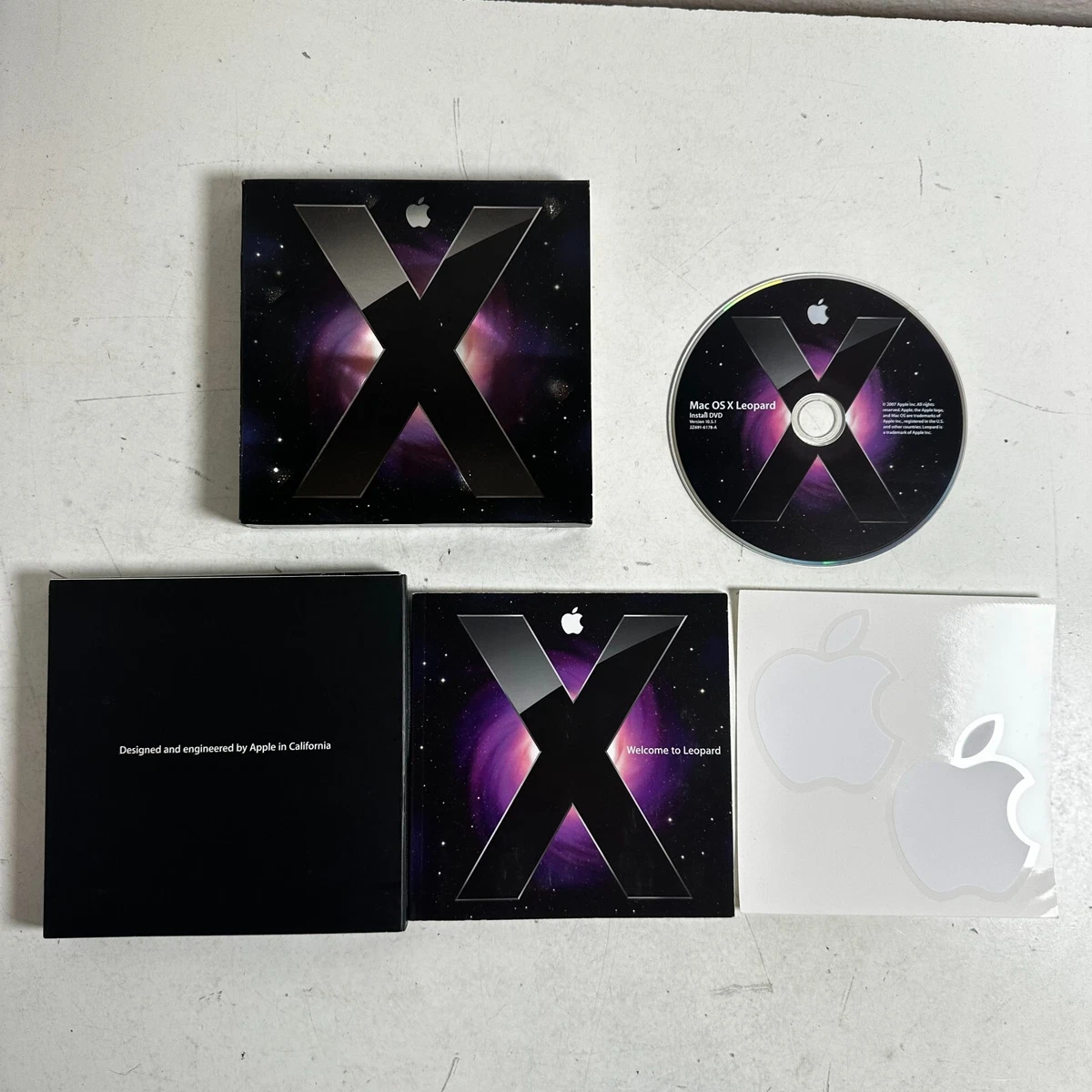Apple Mac OS X 10.5, Leopard DVD Operating System Software for