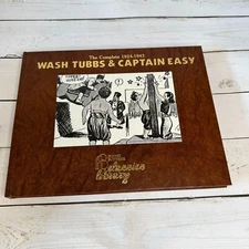 1938-1939 Wash Tubbs & Captain Easy Soldier of Fortune Vol 14 Roy Crane Book VTG