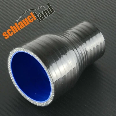 Reduzierstück ID 76-67mm schwarz*** Schlauchland Silikonschlauch Reduzierung