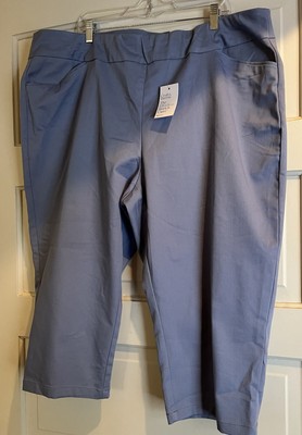 Croft Barrow Women s 24W NWT Capris Purple 