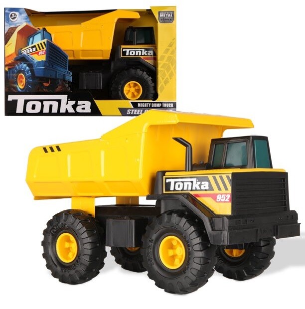 Tonka Steel Classics Mighty Dump Truck Construction Vehicle