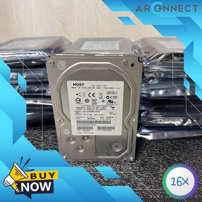 (48TB) 16x HGST 3TB SAS 6GB/S 3.5'' 7.2K HDD HUS724030ALS640 FESTPLATTE Hard Disk