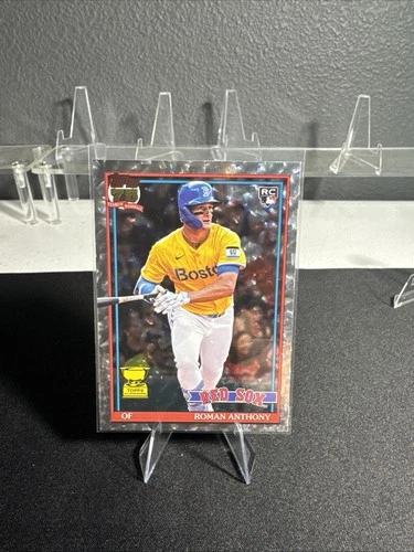 2025 Topps 75th Series One Roman Anthony Holographic Rookie Card T91-71 RC