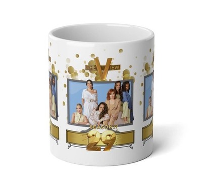 Jumbo The View TV Show 29th Season Mug, Large Coffee Cup