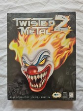 TWISTED METAL 2 PC Windows 95 PC CD Brand New Sealed BIG BOX Version (b)