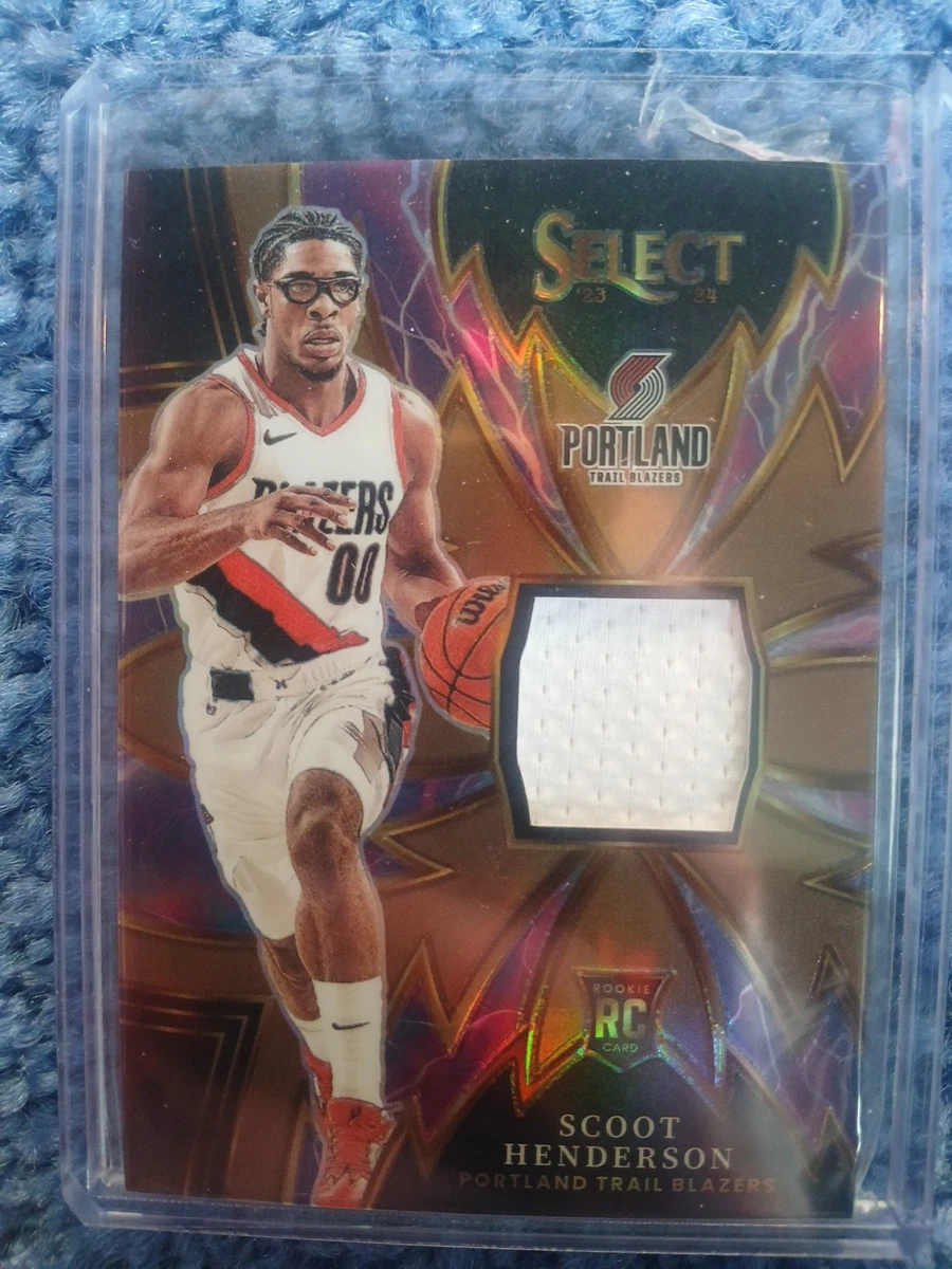 2023 スクート・ヘンダーソン　leaf 直筆サインカード Panini Select Scoot Henderson 2023-24 #S-SC for sale | eBay